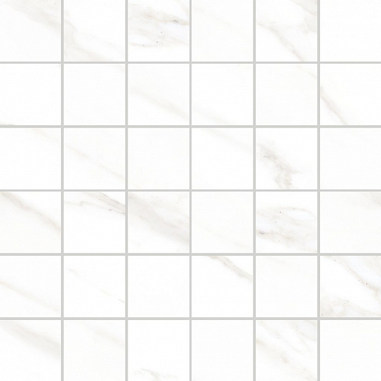 Керамогранит Vitra Marmori мозаика калакатта Белый 30x30 см