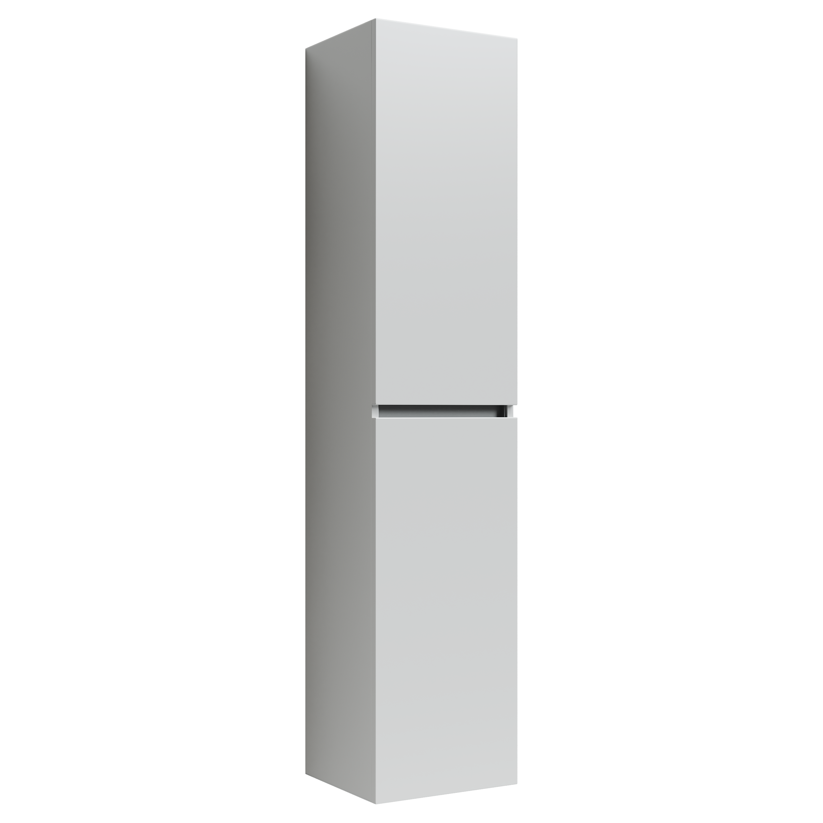 Шкаф-пенал SANCOS Urban подвесной белый глянец, 350х300х1600 мм, арт. PUR35W