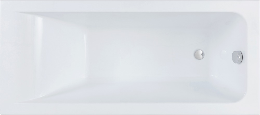 Акриловая ванна STWORKI Стокгольм 170x75 с каркасом 270043 белая глянцевая