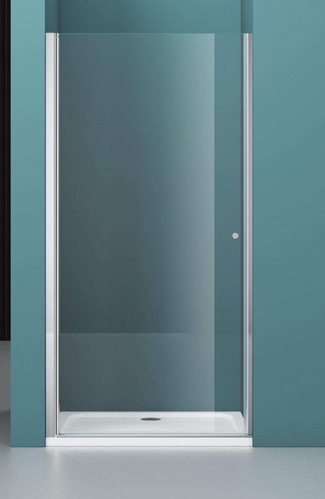 Душевая дверь в нишу BelBagno 100см ETNA-B-1-100-C-Cr профиль хром, стекло прозрачное