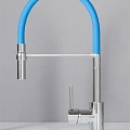 Смеситель Aquanet FF6215 синий для кухонной мойки