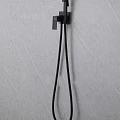 Гигиенический душ ABBER Daheim AF8226B со смесителем, черный матовый