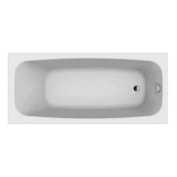 Акриловая ванна BERGES NELU 170x75 с каркасом 050023 белая глянцевая