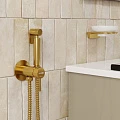 Гигиенический душ WasserKRAFT A70838 со смесителем, золото