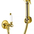 Гигиенический душ Cezares FIRST-KS-03/24-Bi со смесителем, золото
