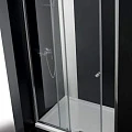 Душевая дверь в нишу Cezares 150см ANIMA-BF-1-150-P-Cr профиль хром, стекло рифленое
