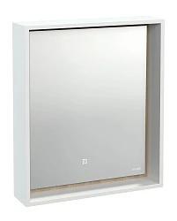 Зеркало Cersanit LOUNA 60, с подсветкой, белый, SP-LU-LOU60-Os