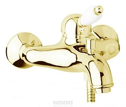 Смеситель для ванны с душем Cezares ELITE-VM-03/24-Nc золото