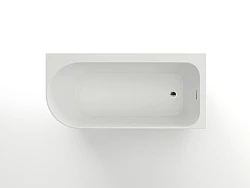 Акриловая ванна Azario LUTON 170x80x58 LUT17080 R белая глянцевая