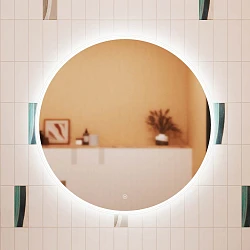 Зеркало для ванной комнаты SANCOS Bella D645 с подсветкой, арт. BE645