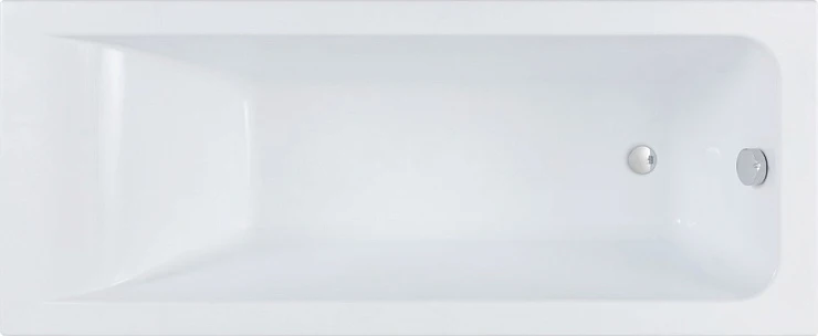 Акриловая ванна STWORKI Стокгольм 175x75 с каркасом 270047 белая глянцевая