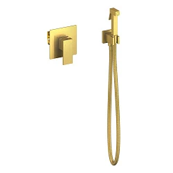 Гигиенический душ Timo Selene 2089/17SM со смесителем, золото