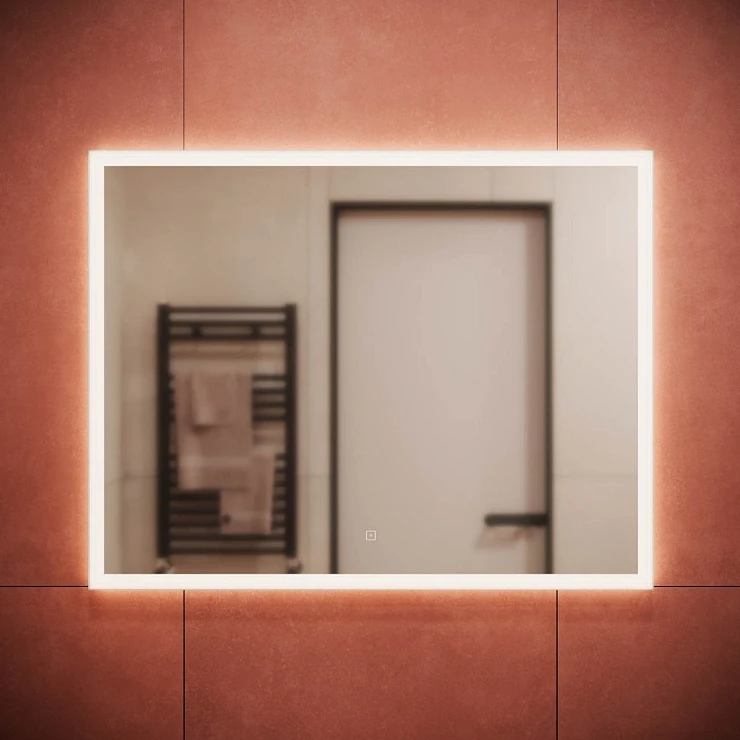 Зеркало для ванной комнаты  SANCOS Palace 900х700 с подсветкой PA900