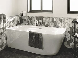 Акриловая ванна RIHO 170x80 B097001005 белая глянцевая