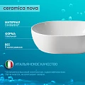 Раковина накладная Ceramica Nova Element CN6019 белая глянцевая
