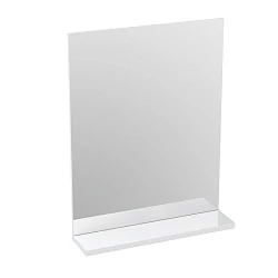 Зеркало Cersanit MELAR с полочкой, без подсветки, белый B-LU-MEL