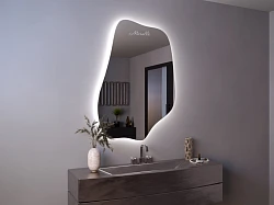 Зеркало фигурное с подсветкой MIRALLS Burgos Extra 684х900 6000-K