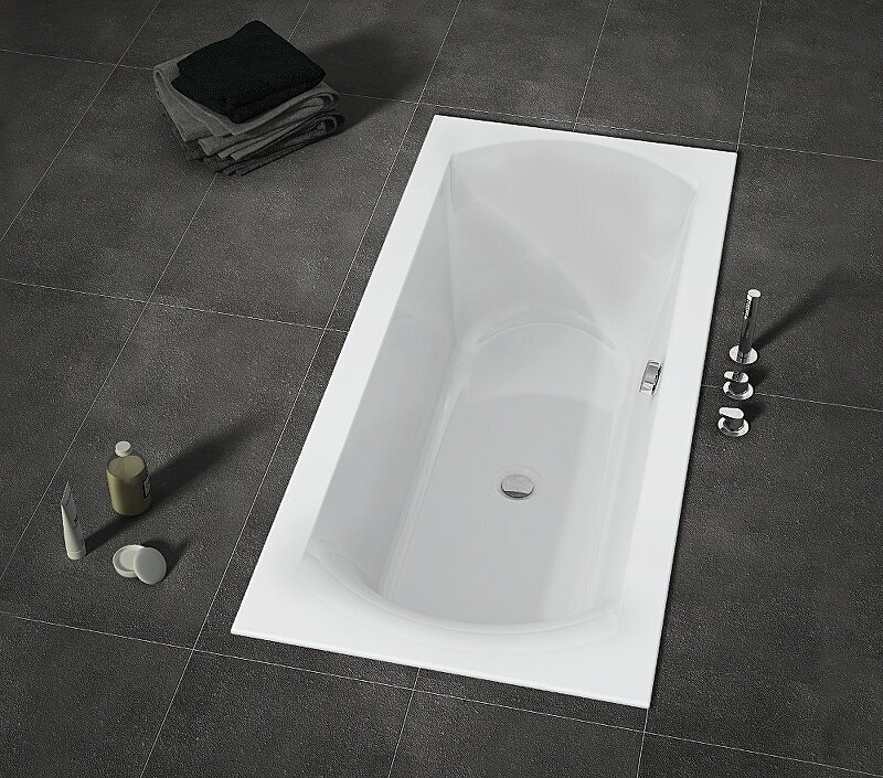 Ванна из искусственного камня Riho ESSENCE B2W 200х90 B144001005 белая глянцевая