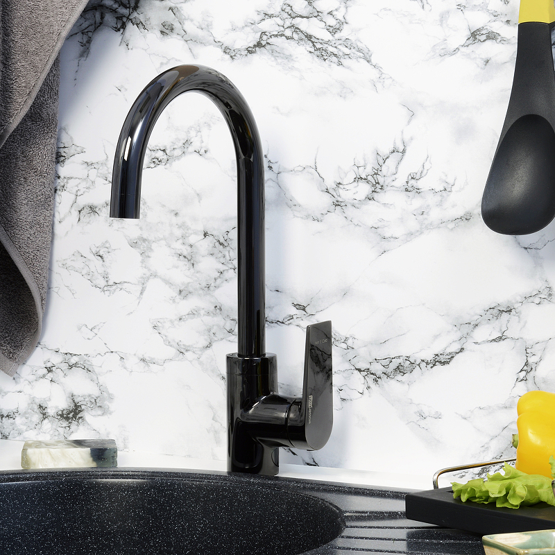 Смеситель для кухни Wasserkraft Glan 6607 черный
