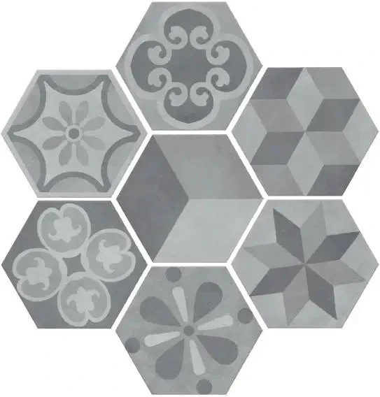 Керамогранит Kerama Marazzi Пуату 20x23,1 см микс