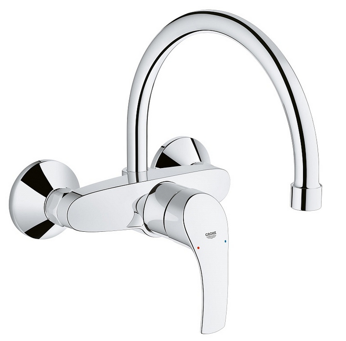 Смеситель для кухни Grohe Eurosmart 32482002 хром
