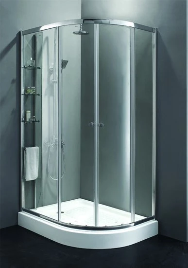 Душевой уголок Cezares Anima 120x90см ANIMA-RH-2-120/90-P-Cr-R профиль хром, стекло рифленое