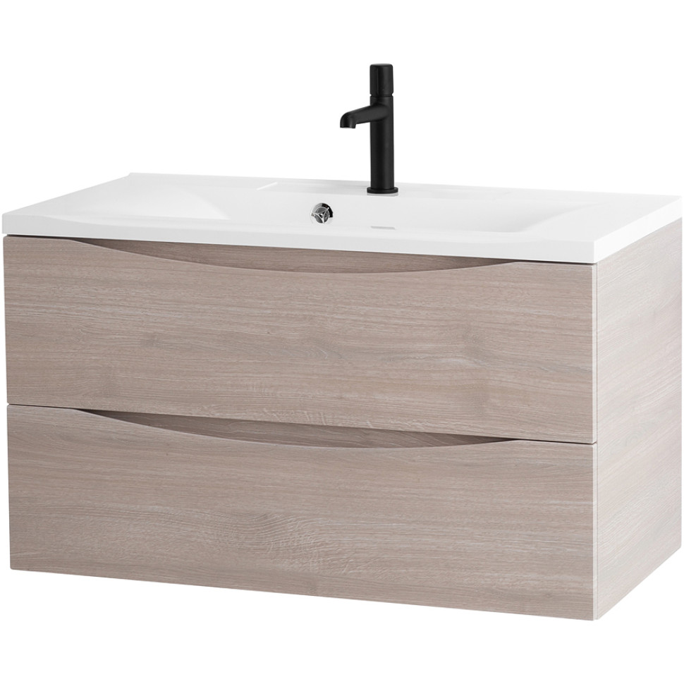 Тумба с раковиной BelBagno MARINO-900-2C-SO-RG-P