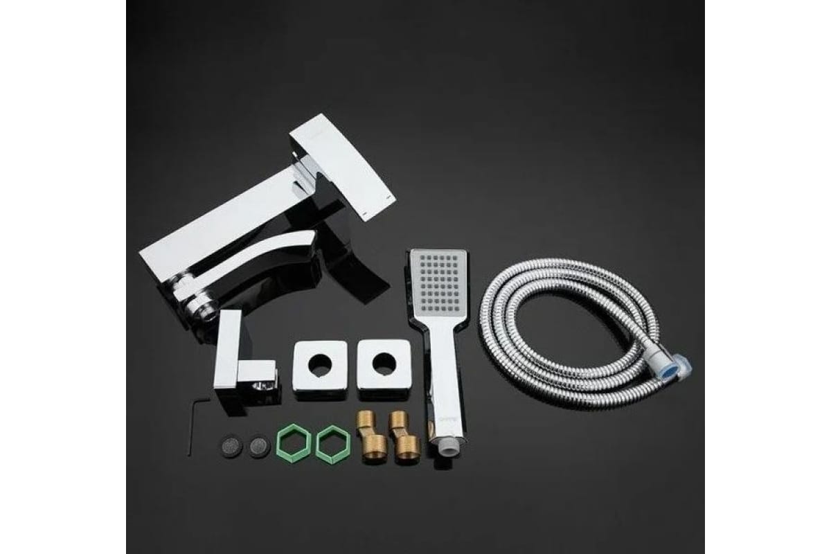 Смеситель для ванны с душем Gappo G3207 хром