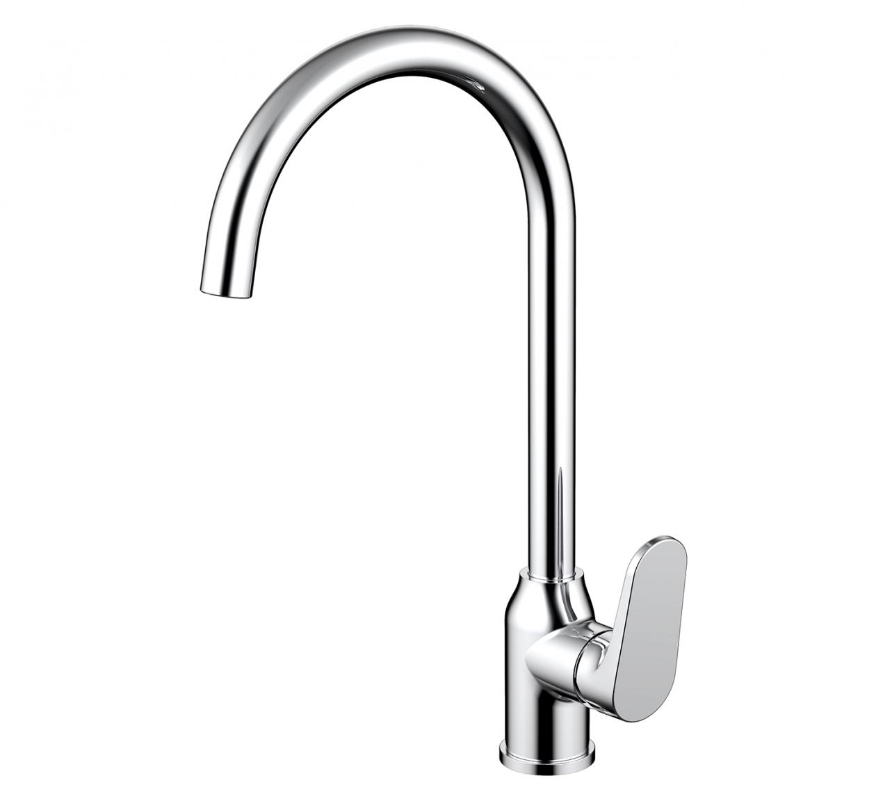 Смеситель для кухни Bravat ELER F7191238CP-RUS хром