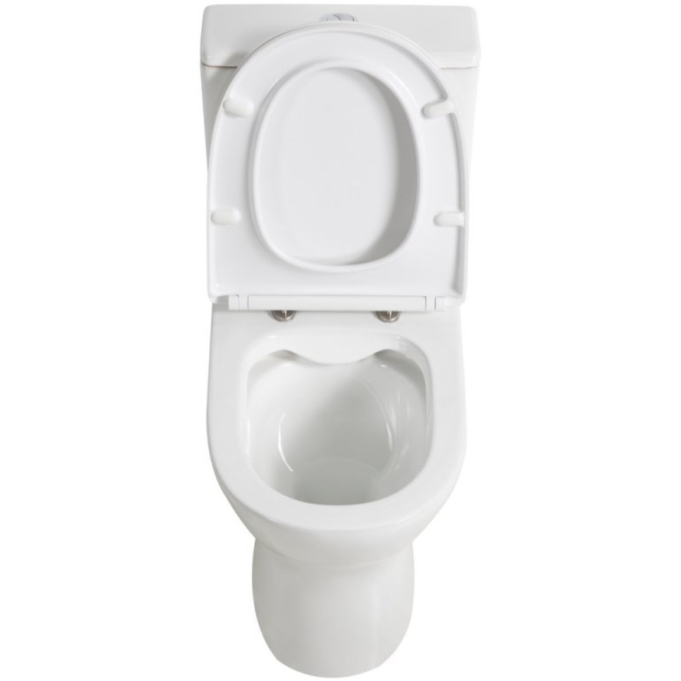 Унитаз-компакт BelBagno Lounge BB045CPR с бачком BB045/051T и крышкой-сиденьем BB045/051SC белый