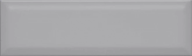 Керамическая плитка Kerama Marazzi Аккорд 8,5x28,5 см серый грань глянцевый