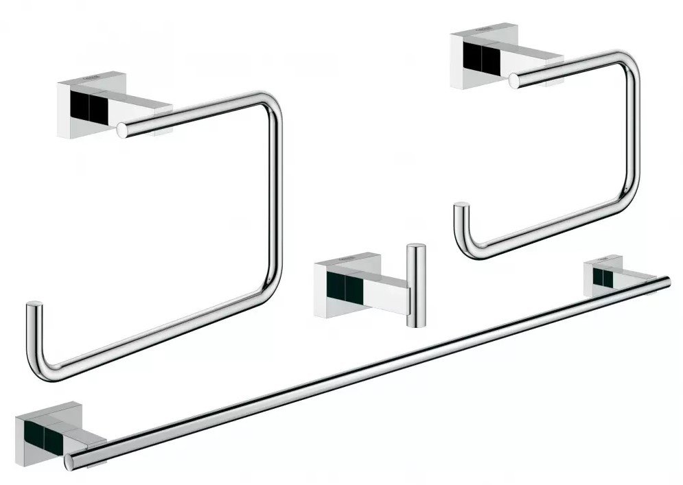Набор Grohe Essentials Cube 40778001 4 предмета, хром