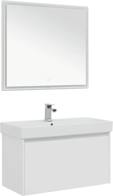 Мебель для ванной Aquanet Nova Lite 90 белый 1 ящик