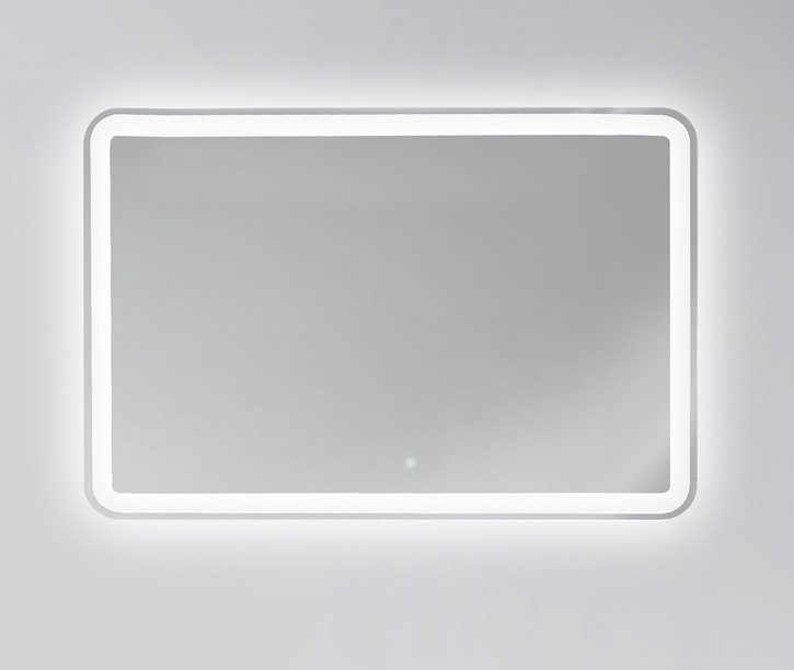Зеркало BelBagno 100 SPC-1000-800-LED с подсветкой и подогревом, голосовое упр