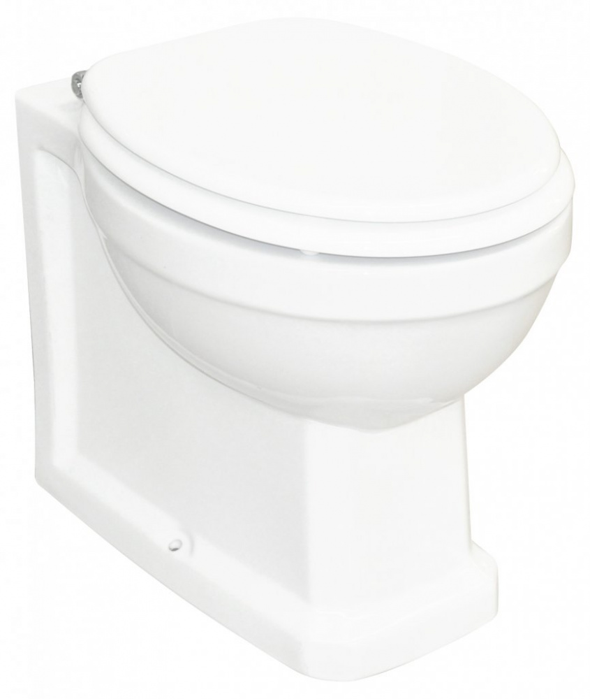Чаша для унитаза приставного BelBagno TREVI BB135CBL