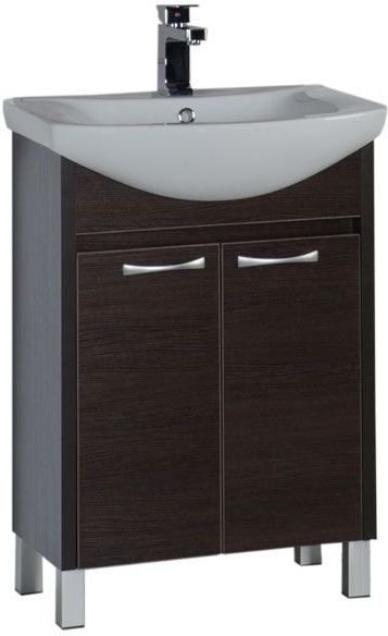 Тумба с раковиной Aquanet Донна 60 213011 венге
