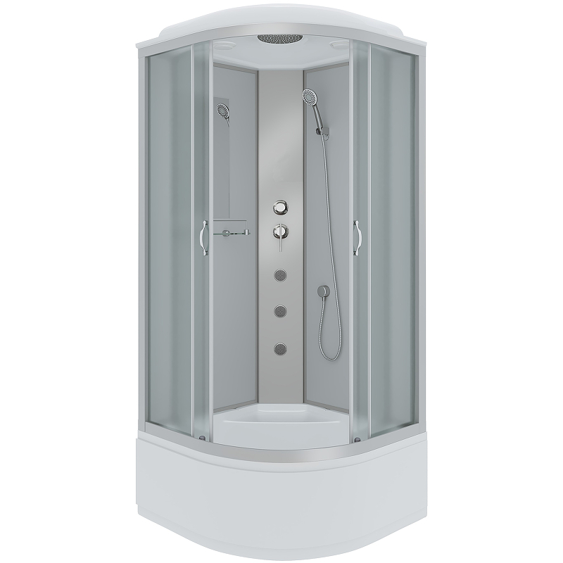 Душевая кабина Niagara 100x100см NG-2309G профиль хром