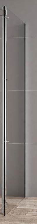 Боковая стенка Cezares STYLUS-SOFT-90-FIX-C-Cr