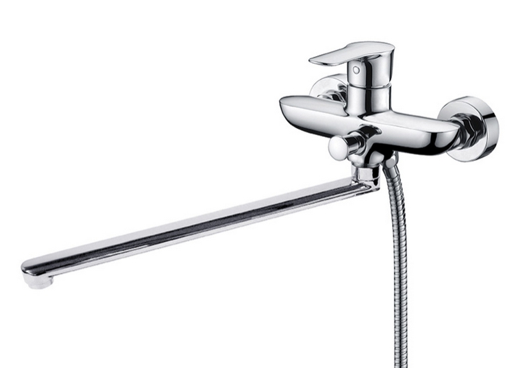 Смеситель для ванны с душем BelBagno RENO REN-VDLM-CRM хром