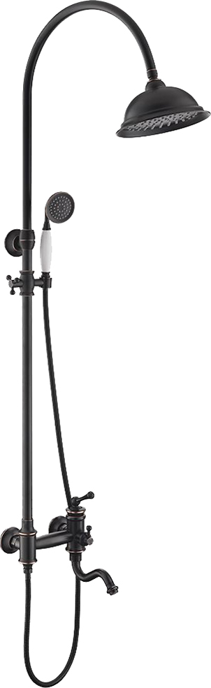 Душевая стойка Timo Adelia SX-6010/04 черный антик