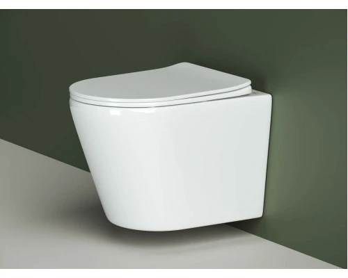 Унитаз-компакт Ceramica Nova Cubic CN1803 белый глянец