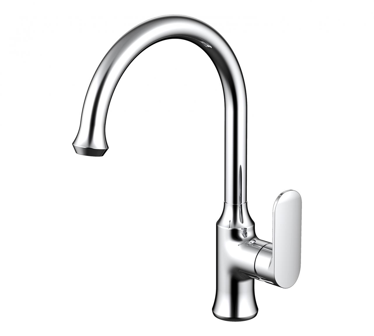 Смеситель для кухни Bravat OPAL F7125183CP-RUS хром