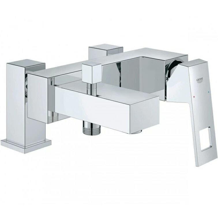 Смеситель для ванны с душем Grohe Eurocube 23143000 хром