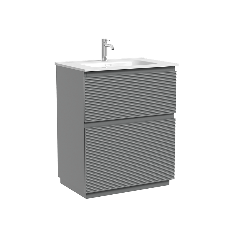 Тумба под раковину Sancos Folk Floor 70 FL70FES напольная, Ergraut soft