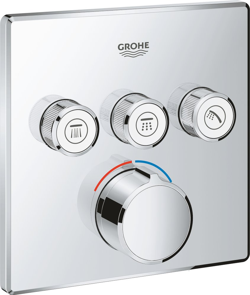 Термостатический смеситель Grohe Grohtherm SmartControl 29149000 для душа, хром