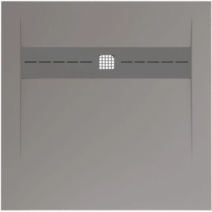 Душевой поддон Allen Brau Infinity 90x90см 8.21001-PGM серый