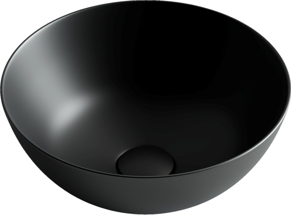 Раковина накладная Ceramica Nova Element CN6004 черная матовая