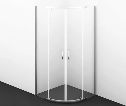 Душевой уголок Wasserkraft Leine 90x90см 35P01 профиль белый, стекло прозрачно