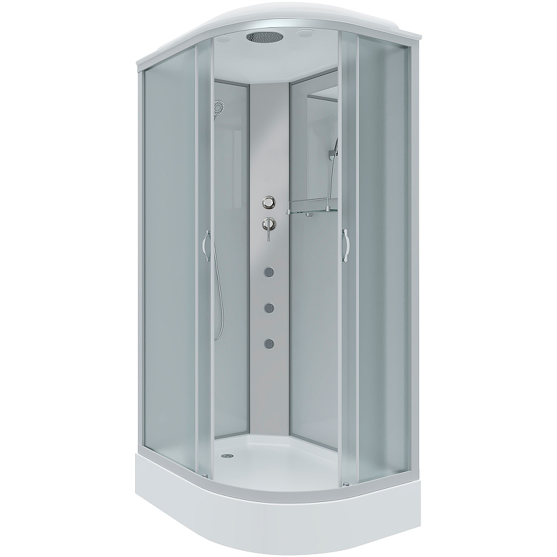 Душевая кабина Niagara Classic 120x80 NG-3312 L профиль хром
