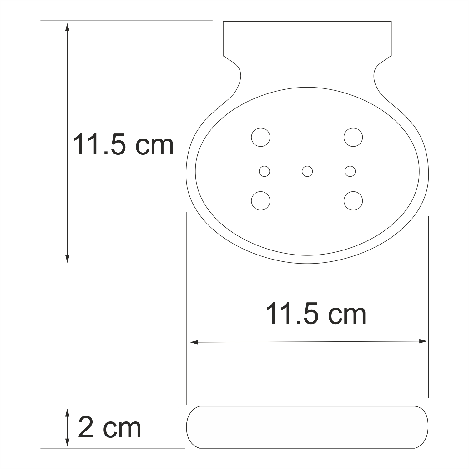 Мыльница Wasserkraft Berkel K-6869 хром